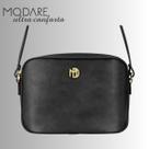 Modare - Bolsa Feminina Transversal Napa - Ref.: 70060 Cor:Preto