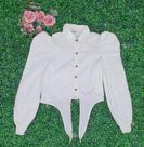 MODAS DOMI Camisa Manga Princesa 6009 Elegância em Sarja