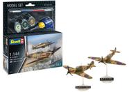 Model Set Supermarine Spitfire Mk.Ia & Hawker Hurricane Mk.I - 1/144 - Revell 63771