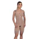 Modelador c/ busto perna 1/2 coxa abertura frontal alça fina