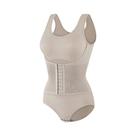 Modelador Corporal plus Size Com Controle De Barriga, Cinto Ajustável, Corset Escultor E Zíper Para