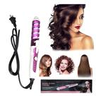 Modelador De Cabelo Cachos Roxo Profissional Anti-queimadura Bivolt 110~220V