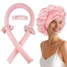 Modelador de cabelo sem calor Kafteri Soft Hair Curlers com capô de cetim
