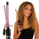Modelador De Cachos 9mm Cerâmica Bivolt Cacheador Cachos Finos Definidos Fechados Afro Penteado