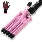 Modelador de Cachos ASOOX 5 Barris 16mm Temperatura Dupla 110-240V