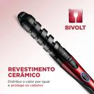 Modelador de Cachos Mondial Spiral Infinity EM05 200 Bivolt Cabo Giratório Original com Garantia