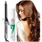 Modelador de Cachos Profissional MQ Pro 450F Longwave Ceramic 25mm Cacheador Penteados +Protetor Té