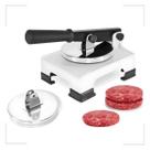 Modelador de Hambúrguer Manual 2 Discos Inox Cozinha Gourmet