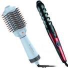 Modeladora de cachos mondial spiral em-05 + escova secadora cadence esc-710 potente 1200w