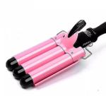 Modeladores de volume de coque de cabelo eu plug 20mm modelador de cabelo elétrico três haste de ferro de ondulação mulheres ferramenta de penteado gracioso az18402