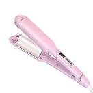 Modeladores de volume de coque de cabelo eu plug rosa cerâmica cristal líquido modelador de cabelo onda onda ferro de ondulação de íon negativo az11701