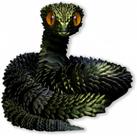 Modelo animal impresso em 3D, decoração de escritório doméstico Snake Viper Modelo animal impresso em 3D, decoração de escritório doméstico Snake Viper