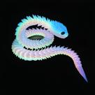 Modelo animal impresso em 3D Snake Viper Glow in The Dark