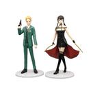 Modelo da coleção Figure Toy, 2 peças, Spys Familys Anime