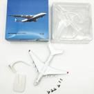 Modelo de Avião Antonov An225 de Metal Destacável Colecionável Preto 20 cm OEM