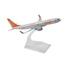 Modelo De Avião Em Metal Diecast 1/400 Da Companhia Aérea GOL Boeing 737-800 Brasil 16cm