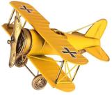 Modelo de avião: vintage, ferro retrô, artesanato em metal feito à mão
