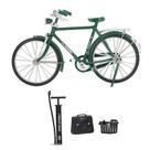 Modelo de bicicleta Alomejor Bike 1:10 Alloy Vintage Green