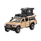Modelo De Brinquedo Em Escala 1:32 TACOMA Tundra, Pickup Off-Road Em Liga Metálica Com Som E Luz