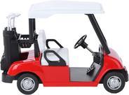 Modelo de carrinho de golfe de metal, Diecast Pull Back Action Cart, Conjunto de brinquedos de montagem para crianças, meninos e meninas, brinquedos