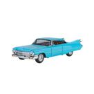 Modelo de carro de brinquedo Cadillac Rocket 1/32 em escala azul para crianças