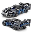 Modelo de carro de velocidade Building Blocks City Champion para crianças
