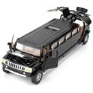 Modelo de carro LOVEPOSELY Hummer H2 em escala 1:32 com som e luz