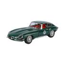 Modelo De Carro Miniatura Jaguar E-type Coupe Em Escala 1:24, Em Liga Metálica, Com Som E Luz Para