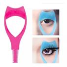 Modelo de cílios Mascara Lightener 3 em 1 X10 para maquiagem de olhos