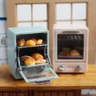 Modelo de forno eletrônico de casa de bonecas em miniatura e