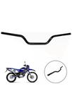 Modelo De Guidão Xt 125 Moto Peça Acessório Preto E Cromado Aço Durabilidade Modelo De Guidão Xt 125 Moto Peça Acessório Preto E Cromado Aço Durabilidade