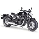 Modelo de motocicleta Bonneville Bobber em metal fundido em escala 1/12