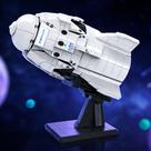 Modelo de Nave Espacial Dragon2, Conjunto de Montagem com 850 Peças