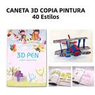 Modelo De Padrão Para Caneta 3D A4, 22 Folhas De Placa Transparente De PVC, 40 Padrões, Livro De