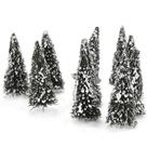 Modelo de paisagem de paisagem, árvores de cedro, Tiuimk, 10 unidades, 8 cm
