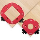 Modelo de raio de canto do roteador DRAXZOR 8 em 1 Arc Cutting
