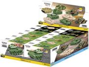 Modelo de tanques COBI (Forças Armadas CDU) com 12 tanques, escala 1:72