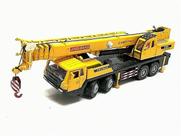 Modelo de veículo de engenharia de simulação de guindaste de