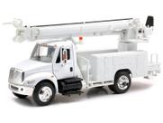 Modelo Diecast NewRay Caminhão Escavadeira International 4200 1/43