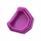 Modelo Forma Zocalador de Silicone c/ 3 Protese Dentaria Mac Dental