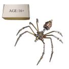Modelo mecânico Steampunk 3D Metal Puzzle Spider ZYGLO