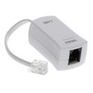 Modem DSL, filtro de telefone, instalador/peças, bloqueador de interferência
