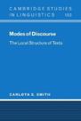 Modes Of Discourse - The Local Structure Of Texts - Cambridge University Press - ELT Modes Of Discourse - The Local Structure Of Texts - Cambridge University Press - ELT