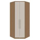 Modulado Canto Closet 2 Portas 245cm Rimo Setiba Plus Carvalho/Off White