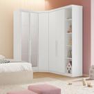 Modulado Closet Espelhado 5 Portas 6gav Linea Novo Horizonte Modulado Closet Espelhado 5 Portas 6gav Linea Novo Horizonte