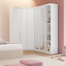 Modulado Closet Espelhado 5 Portas 6gav Linea Novo Horizonte Modulado Closet Espelhado 5 Portas 6gav Linea Novo Horizonte