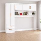 Modulado com aéreo 5 portas 2 gavetas Velvet -Grand Line Modulado com aéreo 5 portas 2 gavetas Velvet -Grand Line