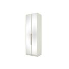 Modulado de Quarto Guarda Roupa Seletto MC09 c/ 2 Portas e Espelho Areia - Henn