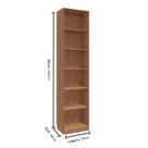 Modulado Setiba Cantoneira Lateral 56cm Carvalho Modulado Setiba Cantoneira Lateral 56cm Carvalho