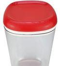 Modular Clear 780 ml Policarbonato com tampa Vermelha com Glitter Tupperware